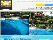 Tablet Screenshot of novasamui.com